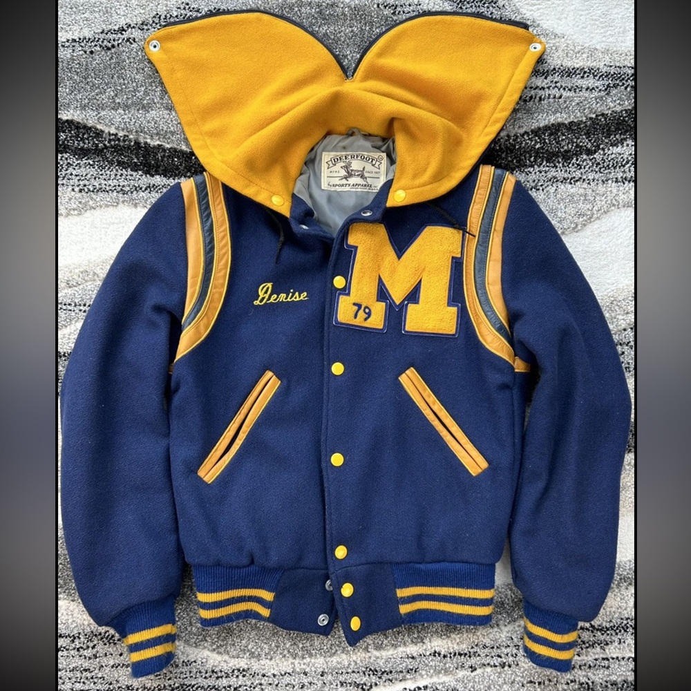 True Vintage 70s Varsity Letterman women’s Jacket
